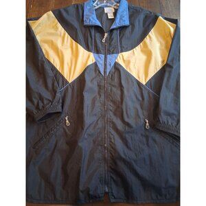 Vintage Only Necessities Colorblock Windbreaker Jacket size L